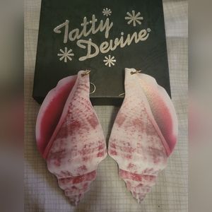 Tatty Devine Shell Earrings